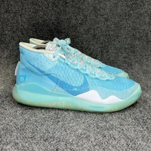 Nike KD 12 Basketball Shoes Men's Size 10.5 Blue Gaze Athletic Hooping Sneakers